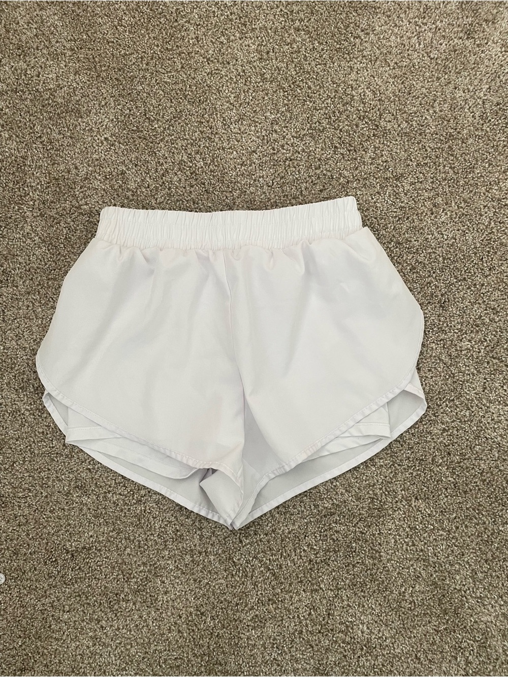 SHEIN White Women's Athletic Shorts